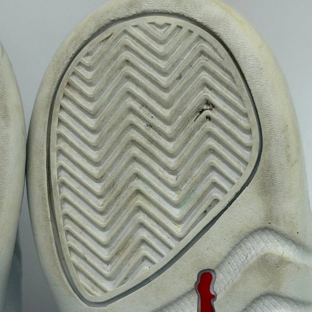 Jordan‎ 12 Retro FIBA White University Red 151186-107 Size 2.5Y